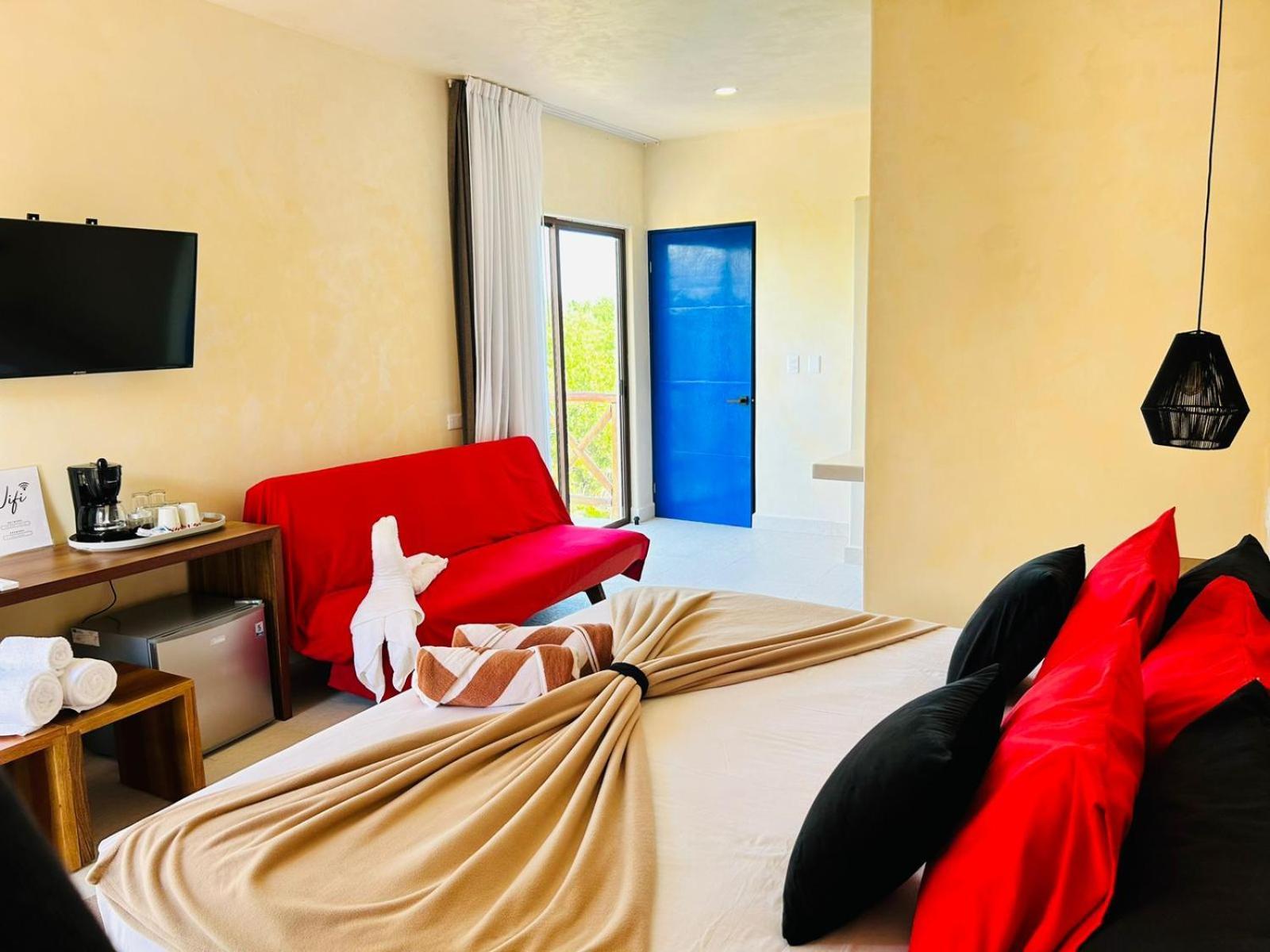 Sunsteps Casa Holbox Apartment Bagian luar foto