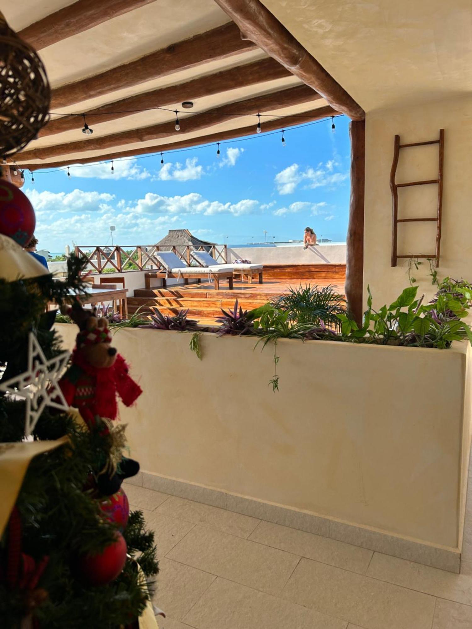 Sunsteps Casa Holbox Apartment Bagian luar foto