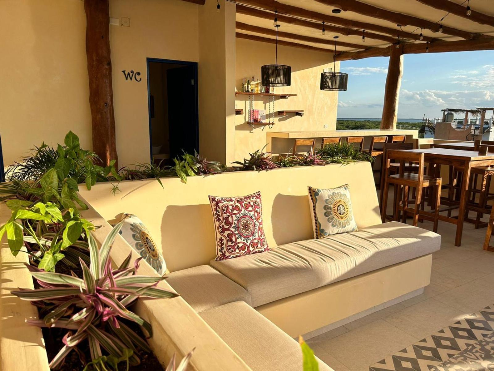 Sunsteps Casa Holbox Apartment Bagian luar foto