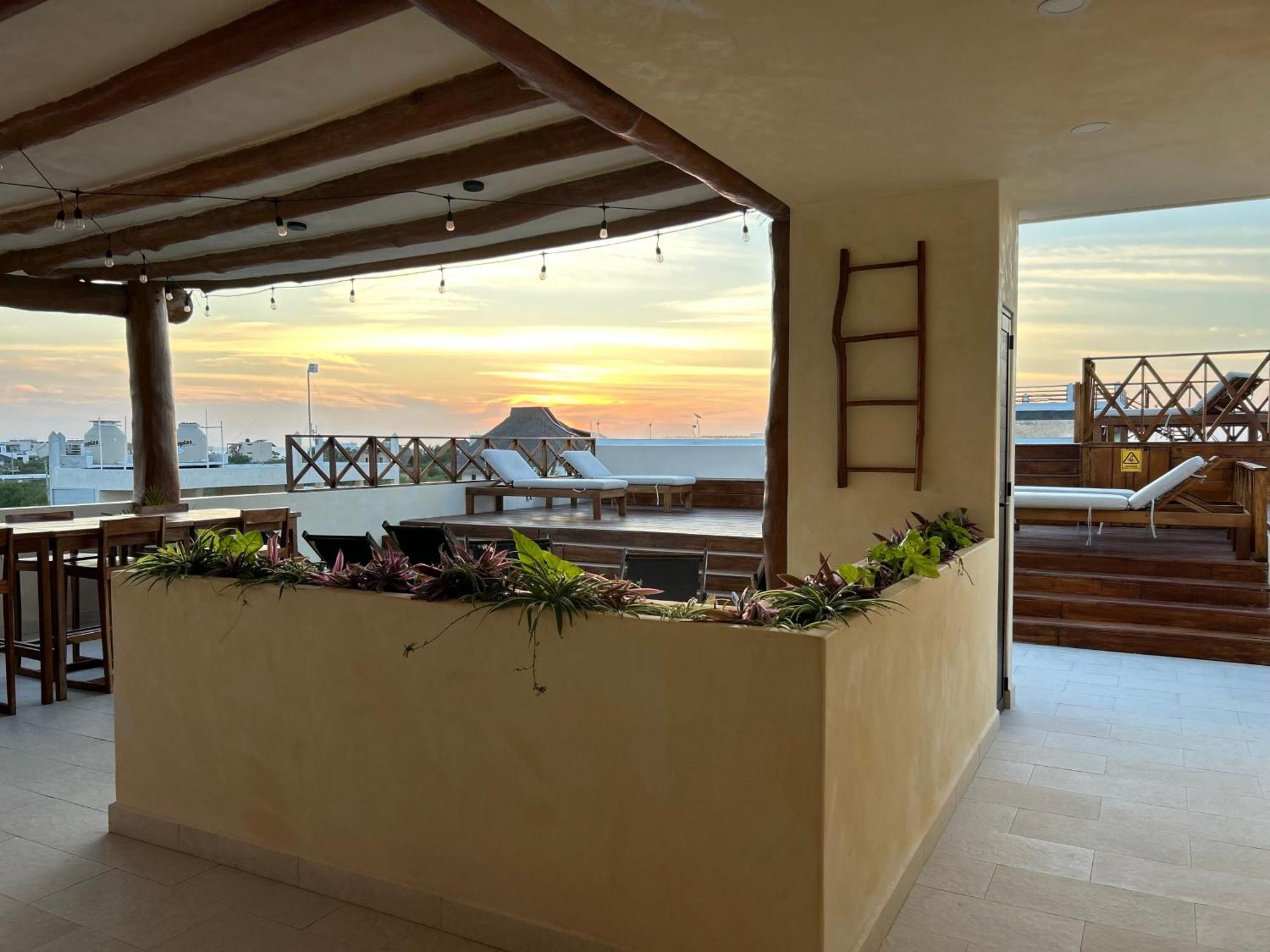 Sunsteps Casa Holbox Apartment Bagian luar foto