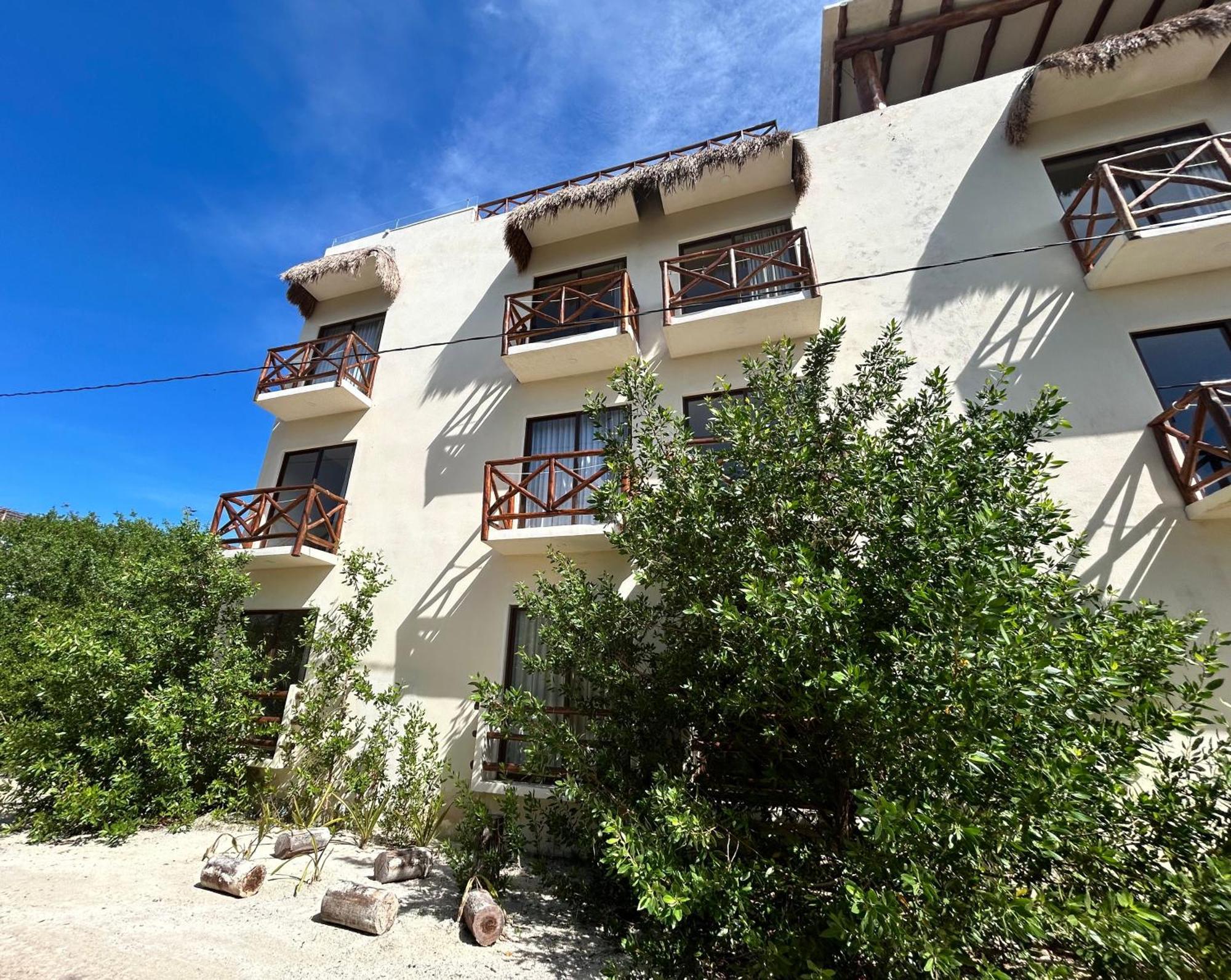 Sunsteps Casa Holbox Apartment Bagian luar foto